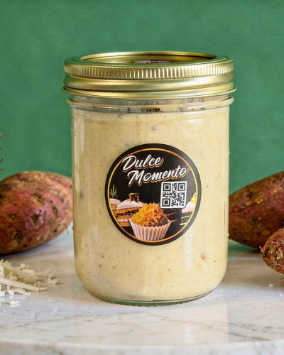 Dulce de batata con coco